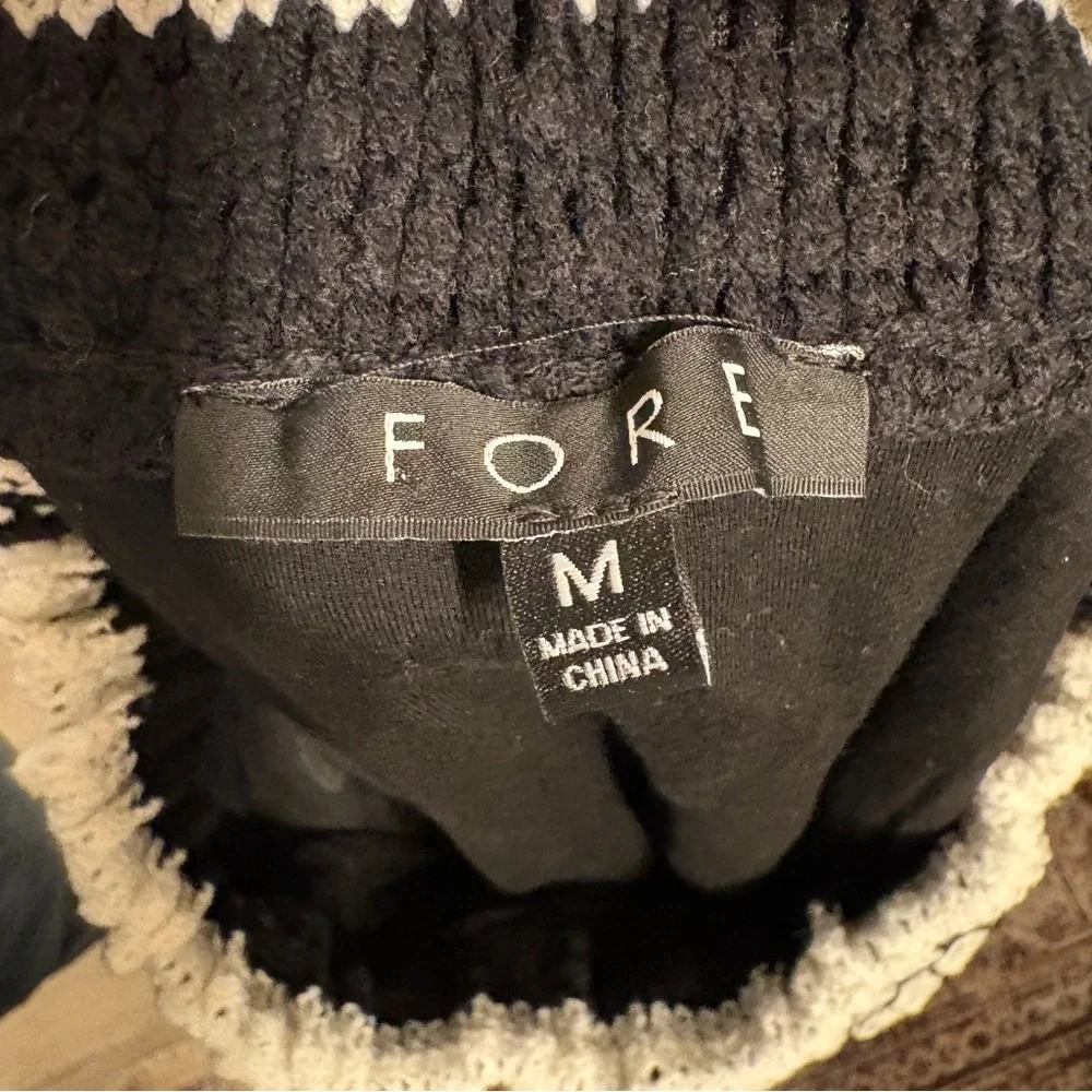 G/FORE Black and White Zigzag Fringe Midi Skirt - Picture 2 of 2